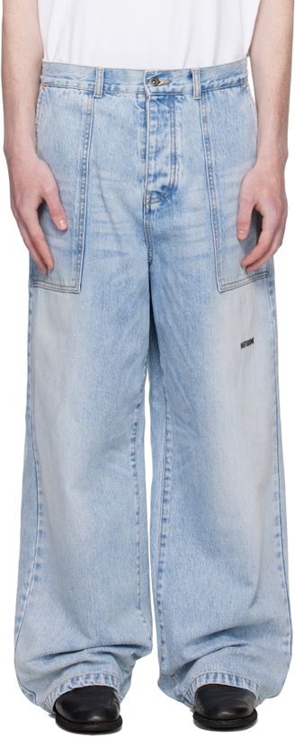 Photo: We11done Blue Carpenter Jeans