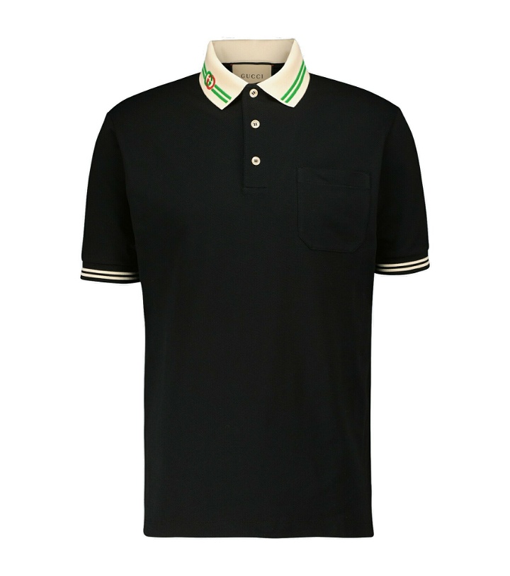Photo: Gucci - Short-sleeved polo shirt
