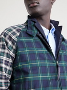 Golden Bear - The Beachmont Checked Cotton Bomber Jacket - Blue