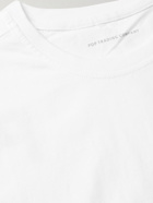 POP TRADING COMPANY - Logo-Print Cotton-Jersey T-Shirt - White