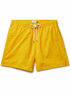 Kingsman - Drake's Slim-Fit Mid-Length Swim Shorts - Yellow
