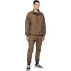 Essentials SSENSE Exclusive Brown Half-Zip Track Jacket