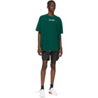 Off-White Green Hand Painters T-Shirt