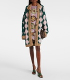 La DoubleJ Crochet wool-blend cardigan