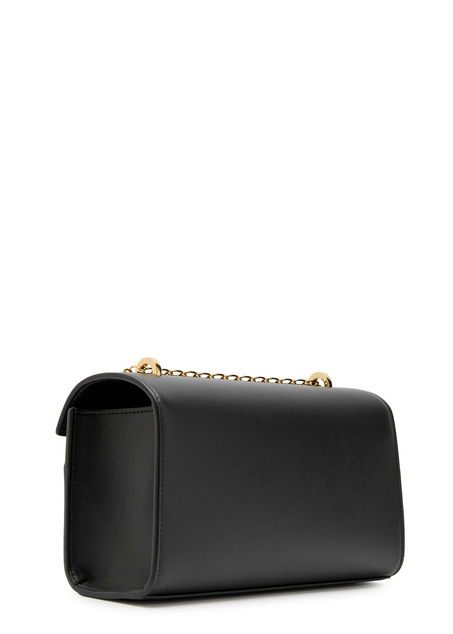 Savette Symmetry Chain Leather Pochette - Black - One Size