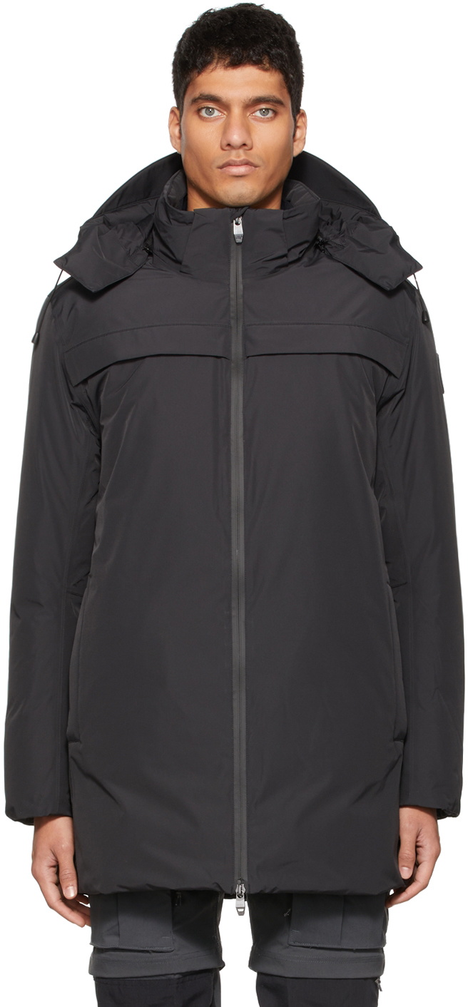 Nobis Black Down Atlas Performance Parka