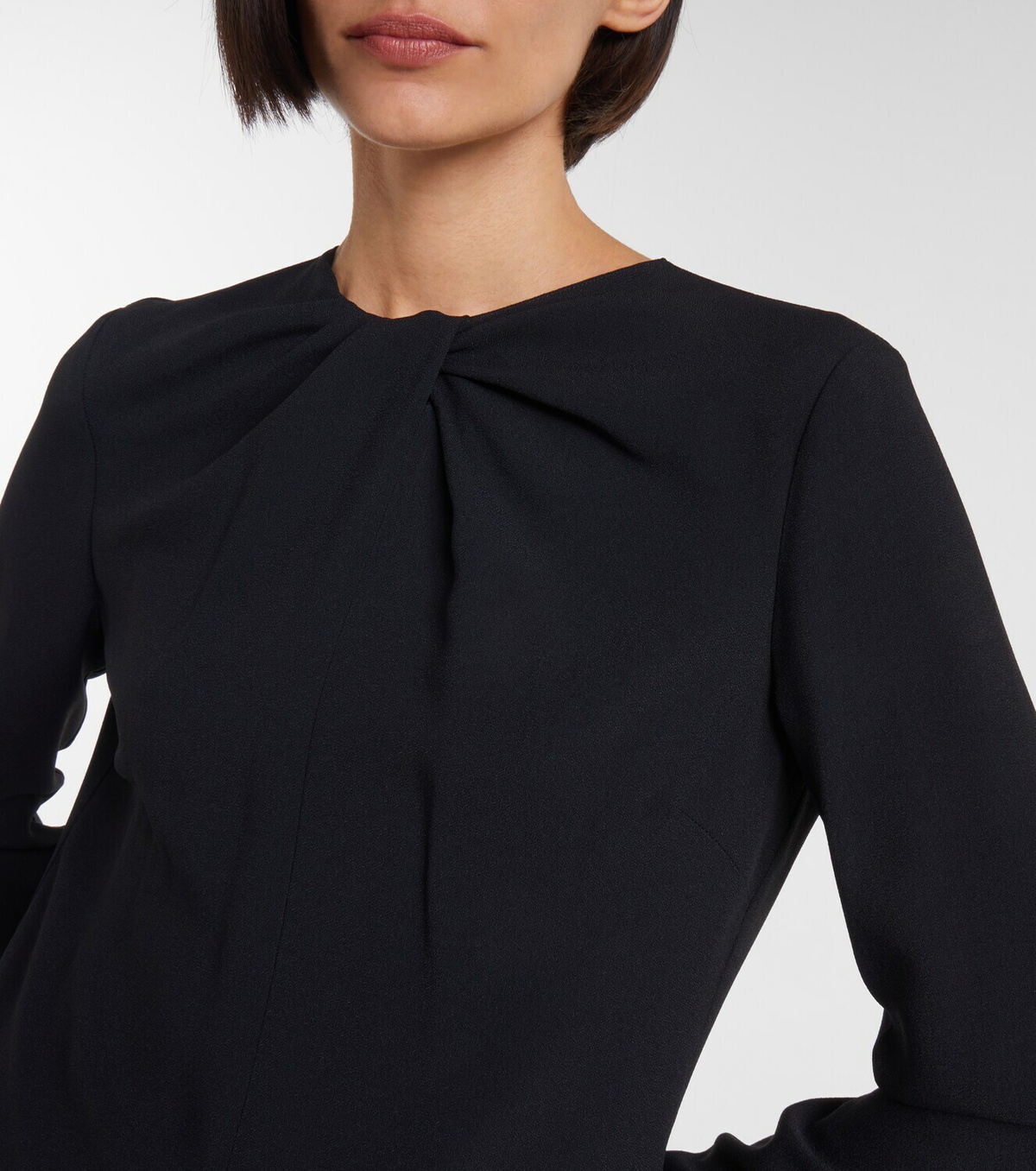 Gucci Gathered midi dress
