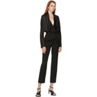 Haider Ackermann Black Silk Dali Blouse
