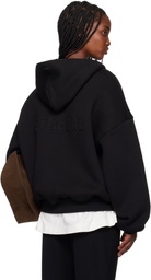 Fear of God Black Eternal Fleece Full Zip Hoodie