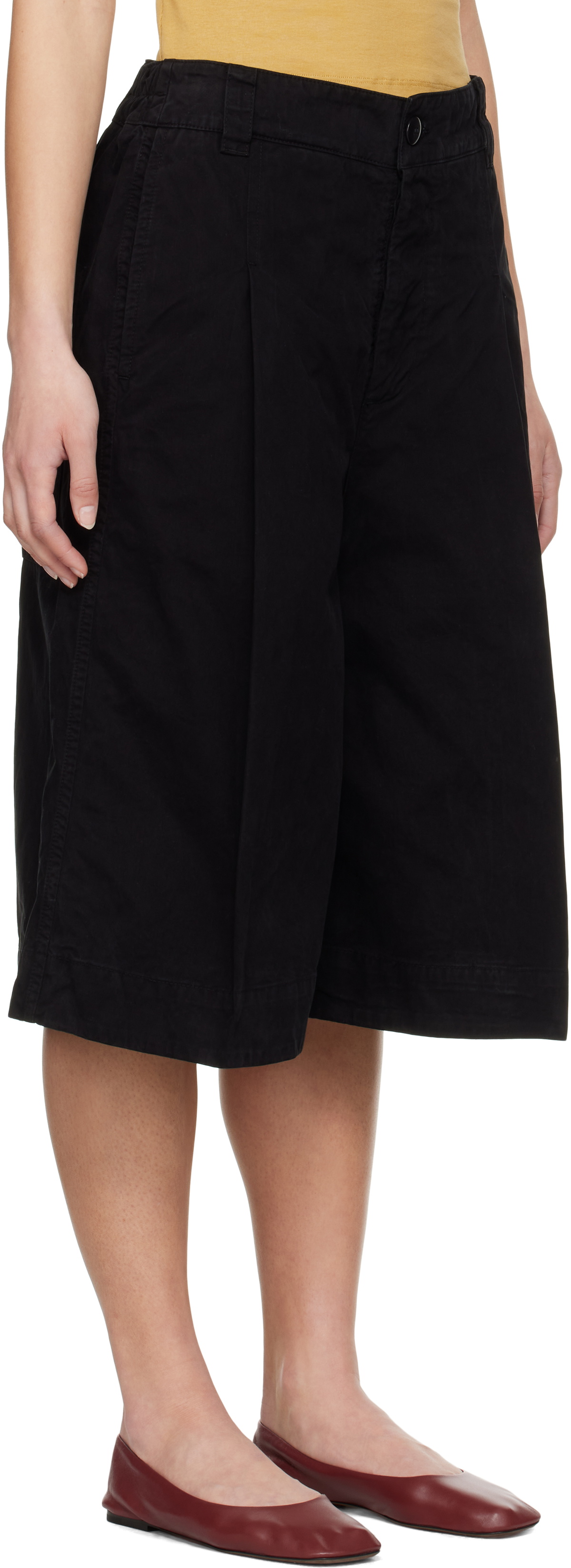 Toogood Black 'The Explorer' Shorts