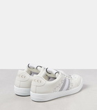 Gucci Screener embellished leather sneakers