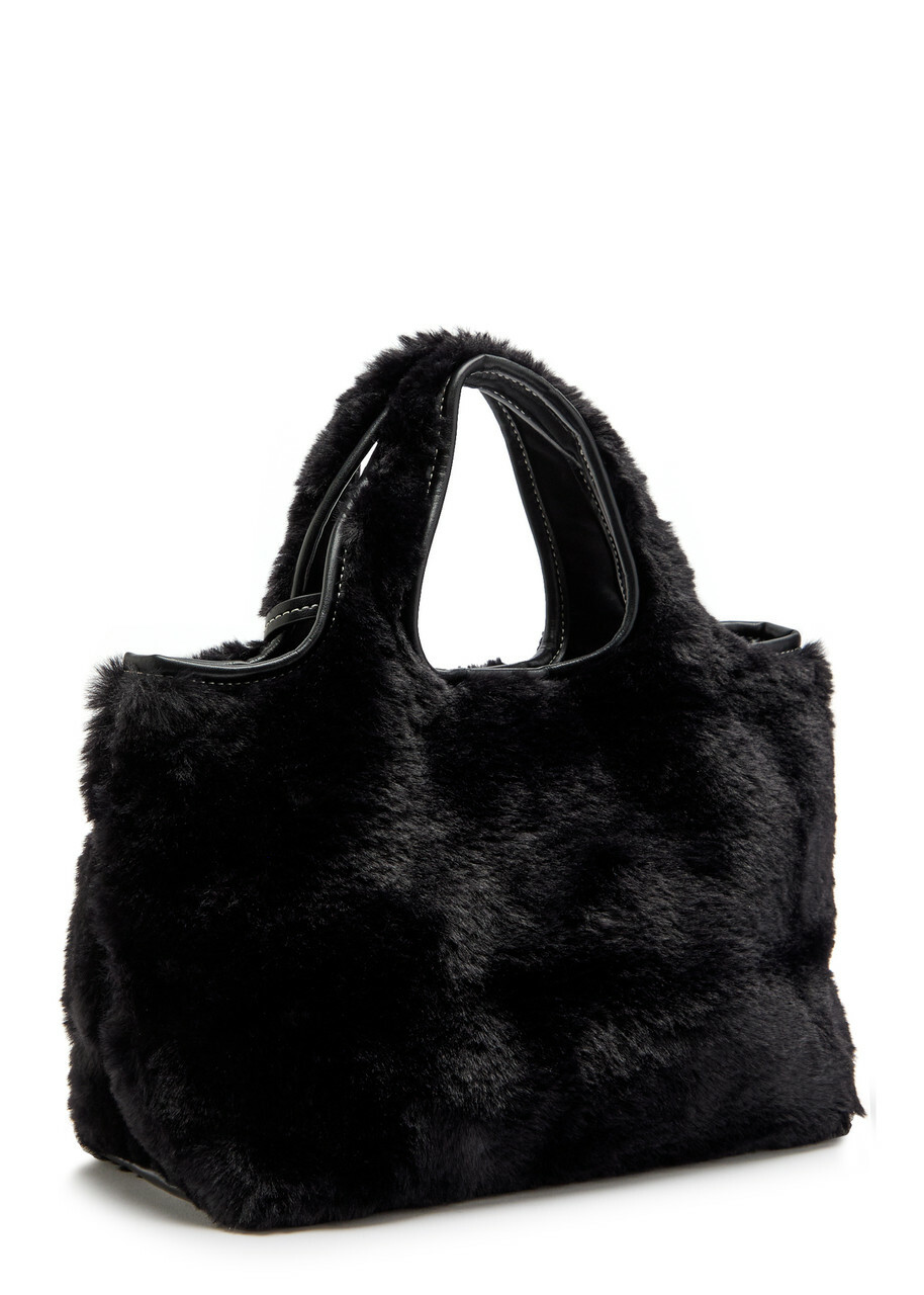 3.1 Phillip Lim Market Mini Faux fur Tote - Black - One Size