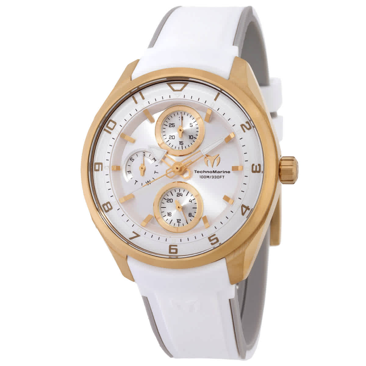 Technomarine Ocean Quartz Silver Dial Ladies Watch TM-318113