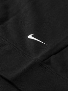 Nike Running - Trail Magic Hour Logo-Print Cotton-Blend Dri-FIT Hoodie - Black