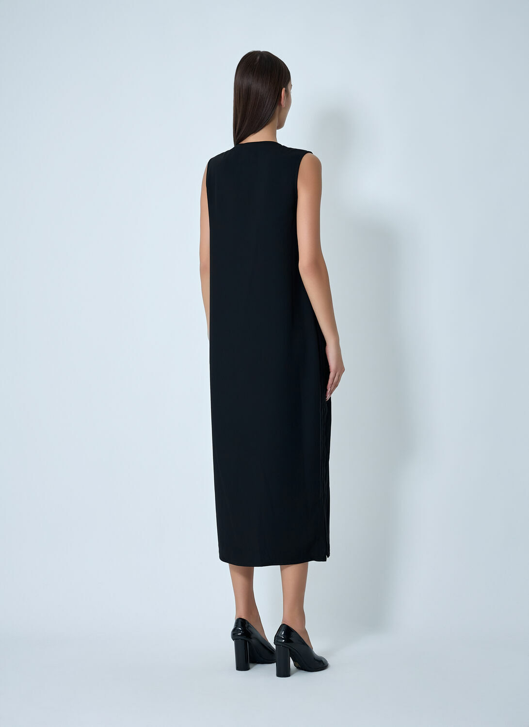 Yohji Yamamoto Double Knit Midi Dress