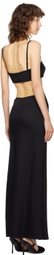 Anna October Black Adele Maxi Dress