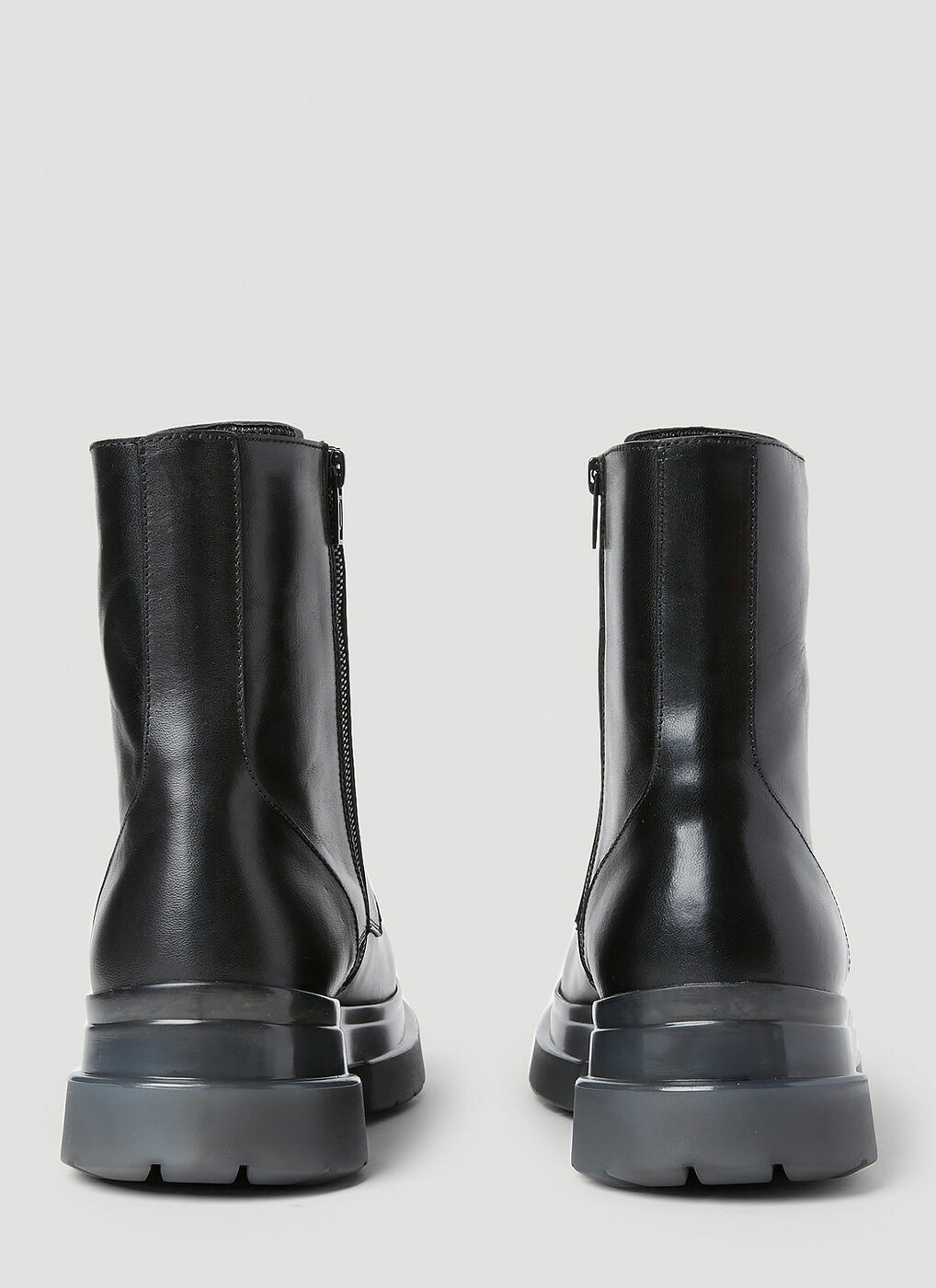 Ann Demeulemeester - Koos Combat Boots in Black Ann Demeulemeester