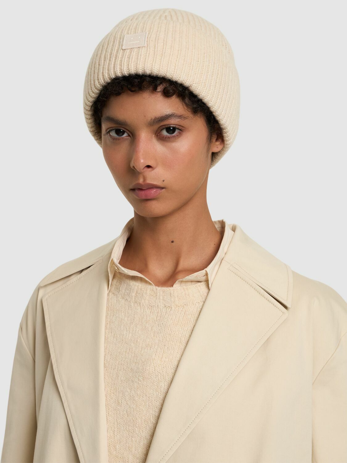 ACNE STUDIOS Pana Face Wool Hat Acne Studios