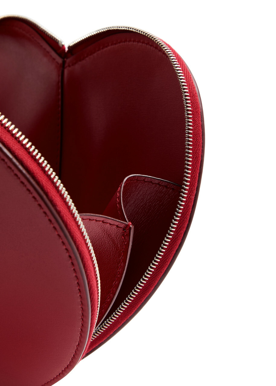 Alaïa Le Coeur Leather Cross-body bag - Red - One Size