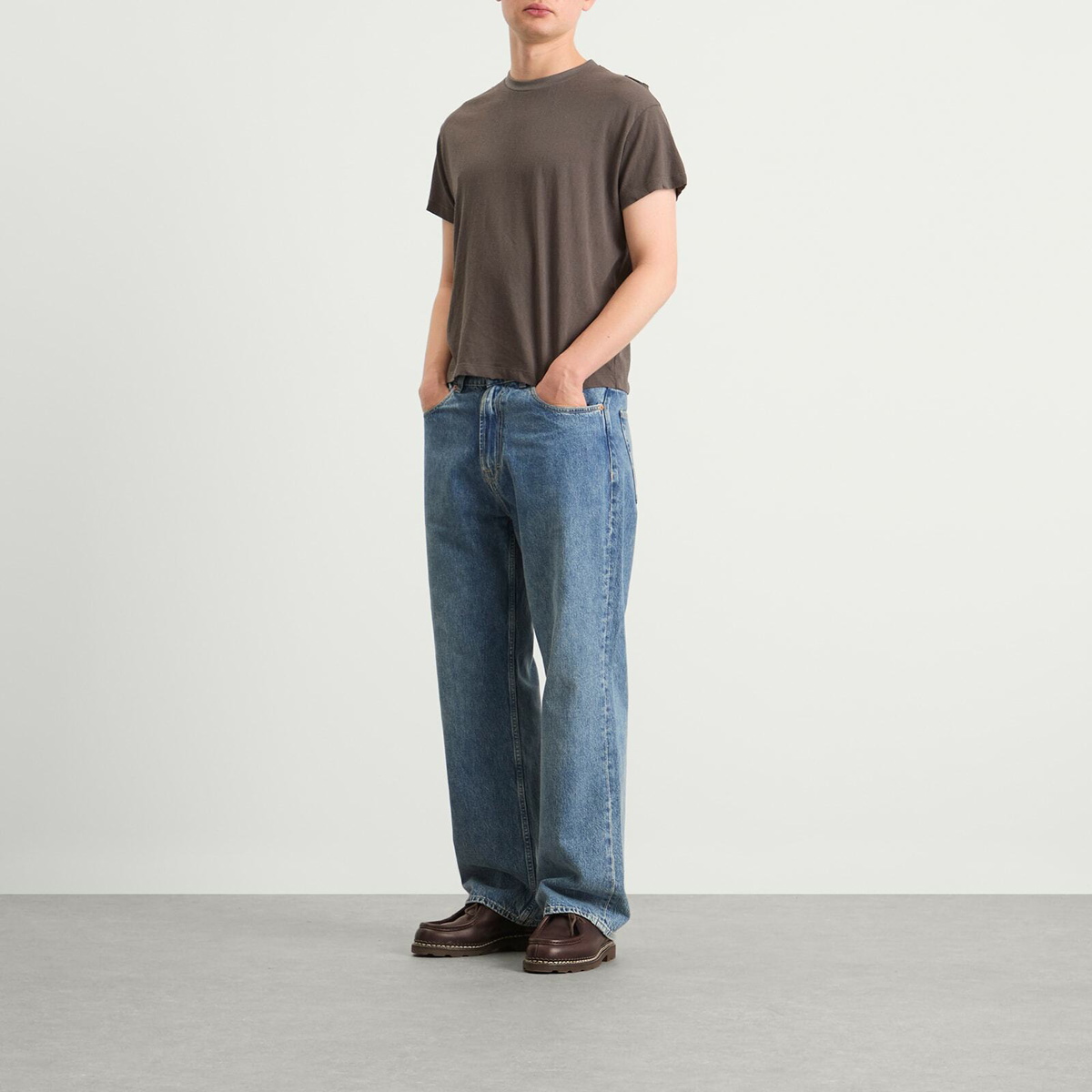 Carter Young Men's Patti T-Shirt in Washed Black