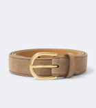George Cleverley Suede belt