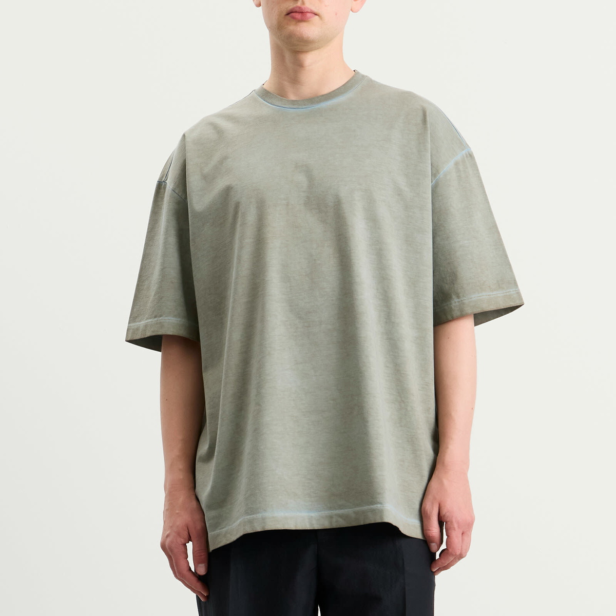 Maison Margiela Men's Oversized T-Shirt in Beige