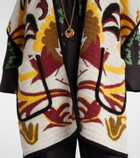 La DoubleJ In My Power patterned cape