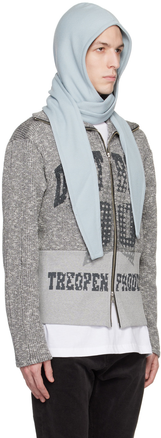 TheOpen Product SSENSE Exclusive Blue Tied Hood