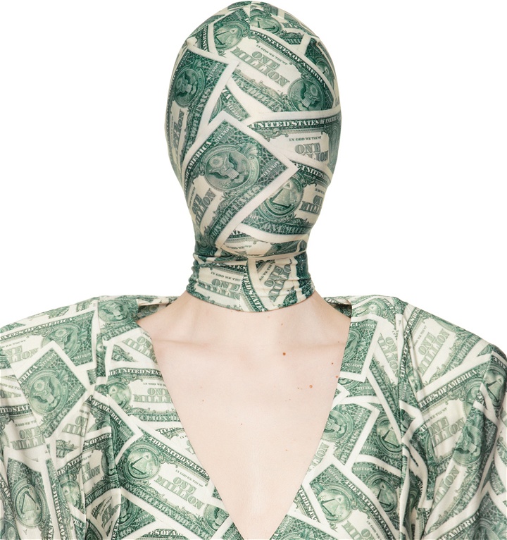Photo: VETEMENTS Green Million Dollar Mask