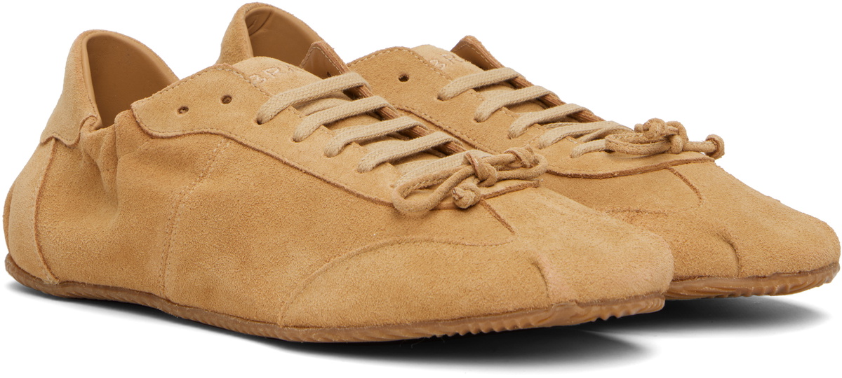 ABRA Tan Ballerina Sneakers