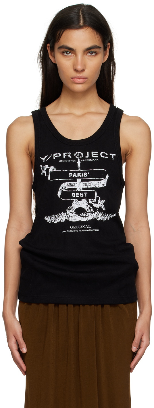 Y/PROJECT Paris Best タンクトップ Y/PROJECT Paris Best タンクトップ（Y/Projectのホワイト Paris