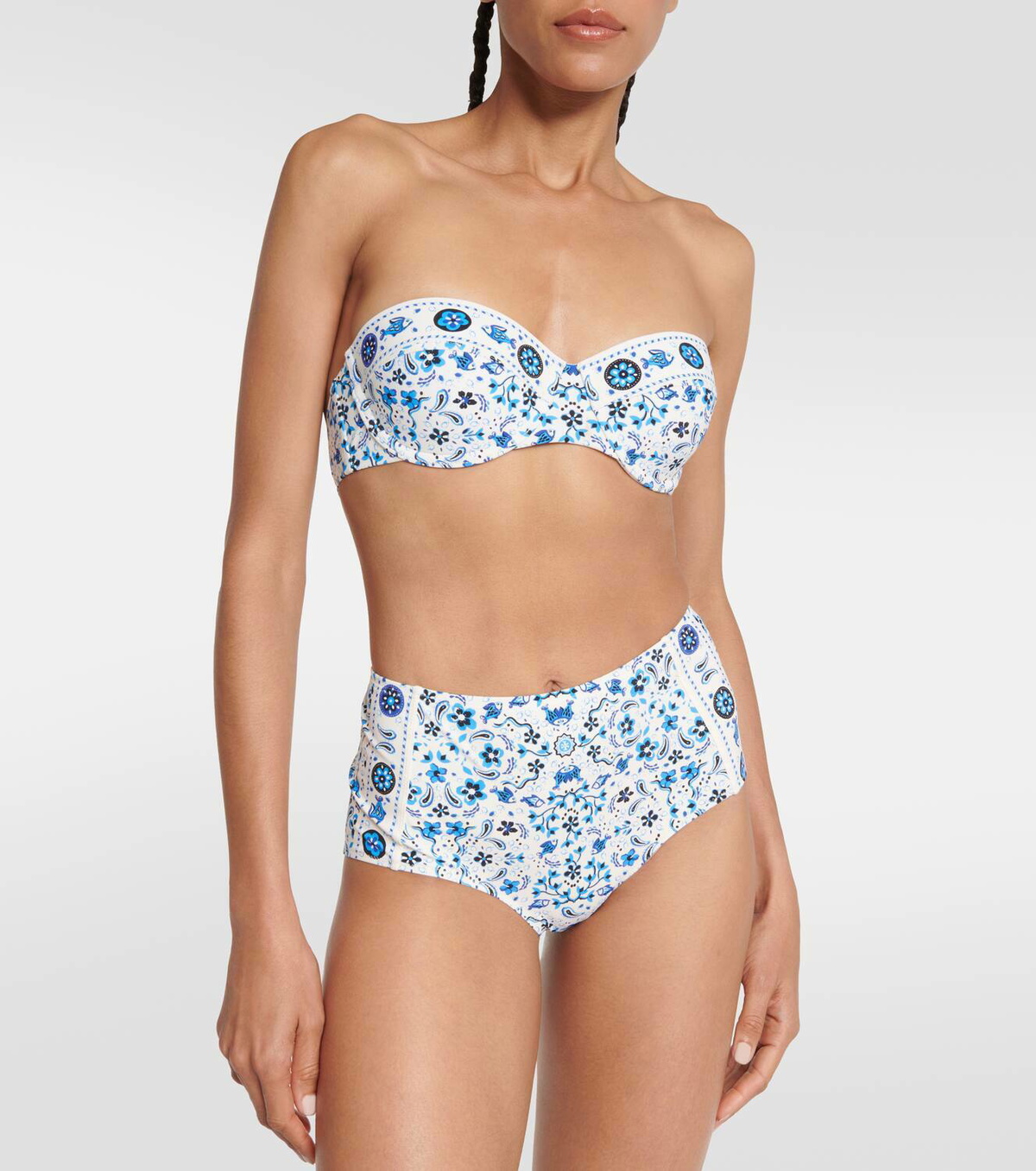 Tory Burch Printed bikini top