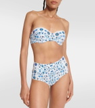 Tory Burch Printed bikini top
