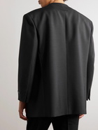 Fear of God - Eternal Oversized Mohair and Wool-Blend Blazer - Black