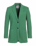 Msgm Womens Blazer in Green