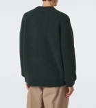 Ami Paris Ami de Cœur alpaca and wool-blend sweater