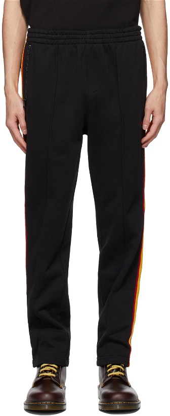 Photo: Clot Black Embroidered Track Pants