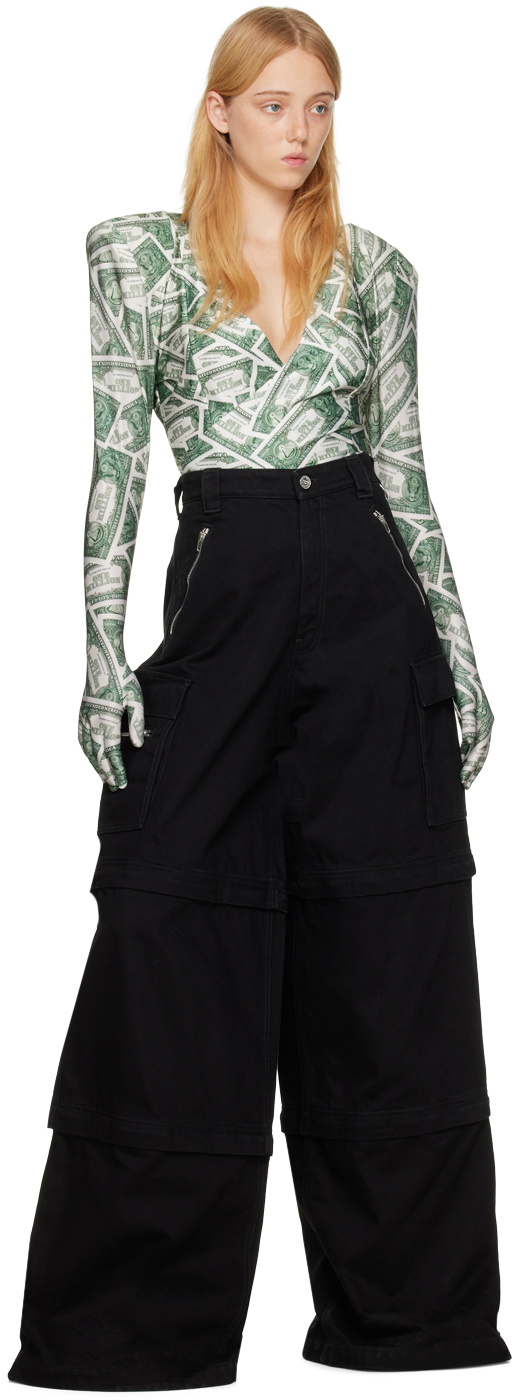 VETEMENTS Black Transformer Jeans Vetements