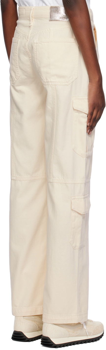Rag Off White rag & bone Off-White Cailyn Denim Cargo Pants Rag and Bone