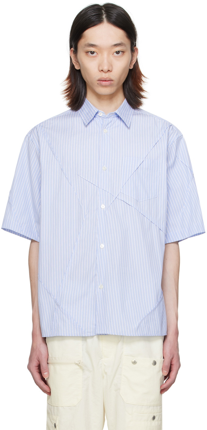 UNDERCOVER Blue Pinched Seam Shirt Undercover