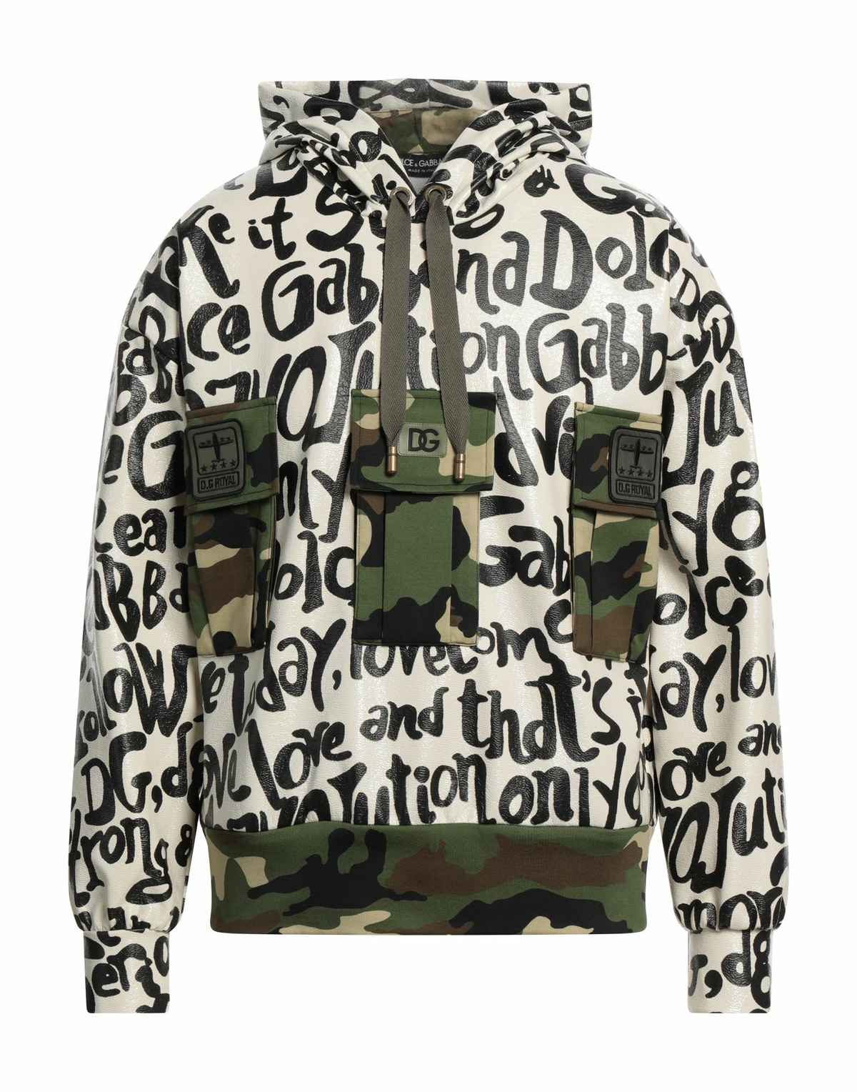 Dolce & gabbana Mens Sweatshirt Ivory