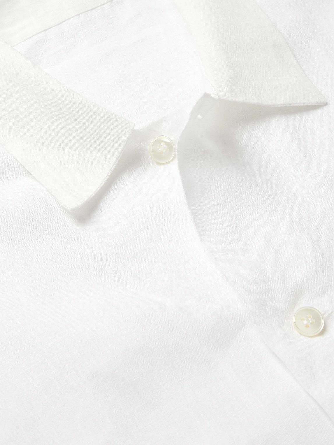 Anderson & Sheppard - Linen Pyjama Set - White