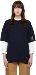 ADER error Black & Blue Varto Sweater