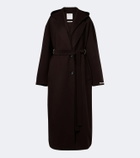Sportmax Belted virgin wool coat