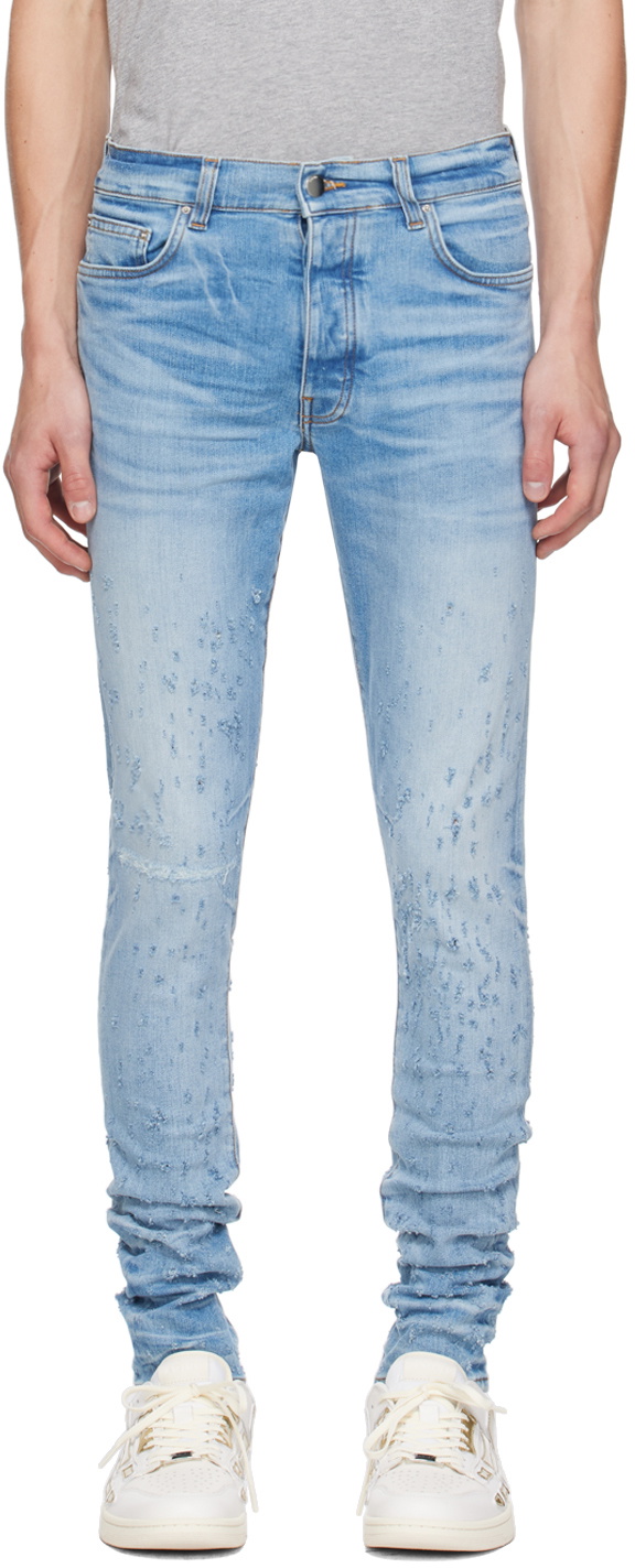 AMIRI Blue Shotgun Skinny Jeans Amiri