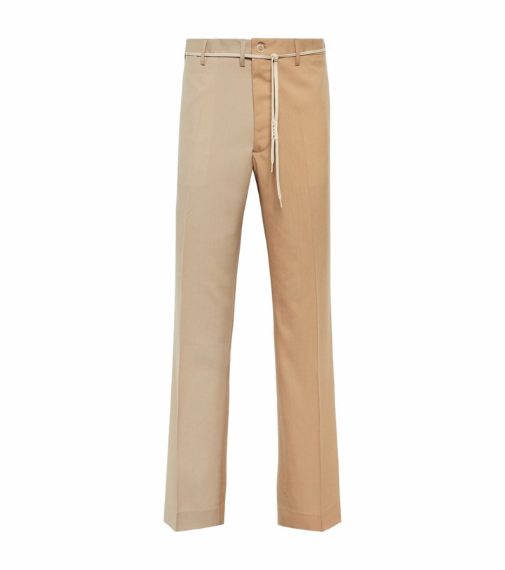 Photo: Marni - Colorblocked wool pants