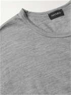 Hanro - Merino Wool and Silk-Blend T-Shirt - Gray