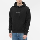 Calvin Klein Men's Monogram Logo Hoody in Black