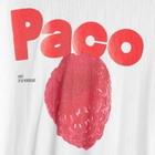 Paco Rabanne Women's T-Shirt with Raspberry in White