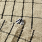 Ferm Living Hale Yarn Dyed Linen Tea Towel in Sand
